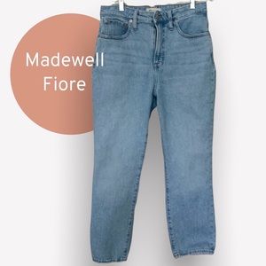 Madewell curvy jeans in fiore wash, size petite 28